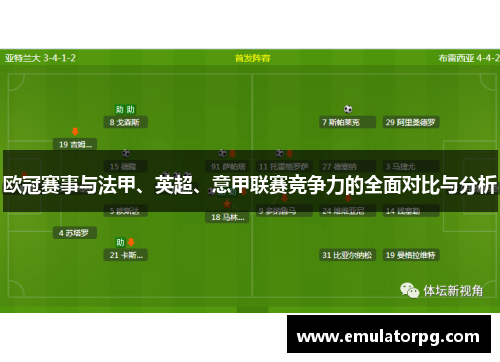 欧冠赛事与法甲、英超、意甲联赛竞争力的全面对比与分析 欧冠赛事与法甲、英超、意甲联赛竞争力的全面对比与分析